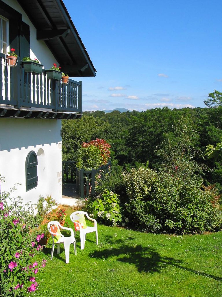 vue devant la maison